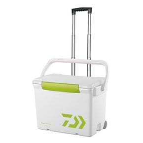 아이스박스 씨 쿨 캐리 2 S 2500 화이트 라임그린 낚시 캠핑 레저 25L 캐리어 타입 쿨러