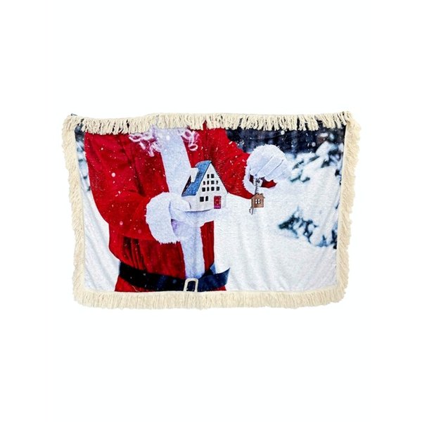Santa house blanket (Horizontal)