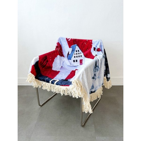 Santa house blanket (Horizontal)