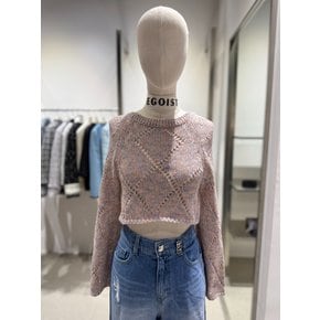 [여주점] 레이스업 포인트 볼레로형 크롭 풀오버  ES2KL864