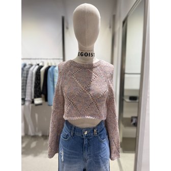 에고이스트 [여주점] 레이스업 포인트 볼레로형 크롭 풀오버  ES2KL864