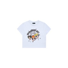 The Powerpuff Girls x acmedelavie crayon crop t-shirts WHITE PPG크레용 크롭 SSCYPG-WHT