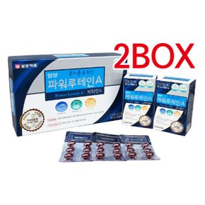 일양약품 파워루테인A 500mg*90캡슐 2BOX  /눈영양제