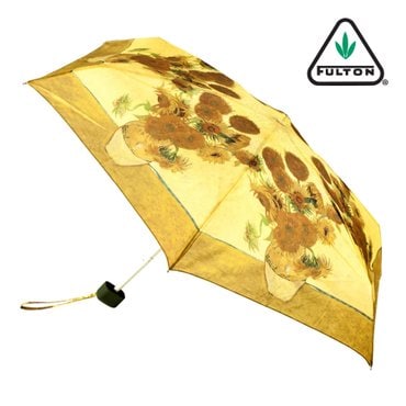 펄튼 내셔널갤러리 타이니-2 선플라워즈 여성 수동 5단 우산 15cm 160g
