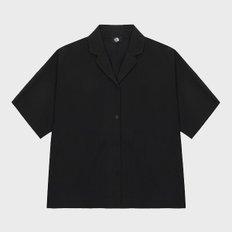 노스페이스 NH8SS40A 여성 아이스큐브 반팔 셔츠 BLACK