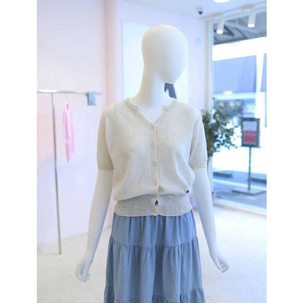 [여주점] 여성 슬릿넥 린넨 썸머 가디건 YK6MD605