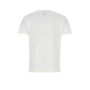 White cotton t shirt TPANTHERS WD018