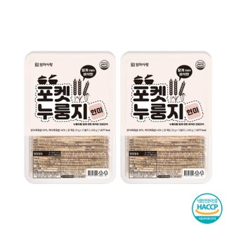  엄마사랑 포켓누룽지 현미 429g x2개