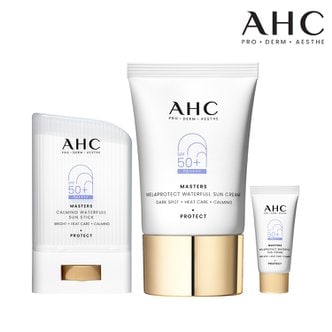 AHC 마스터즈 워터풀선스틱 22g+워터풀선크림40ml+7ml