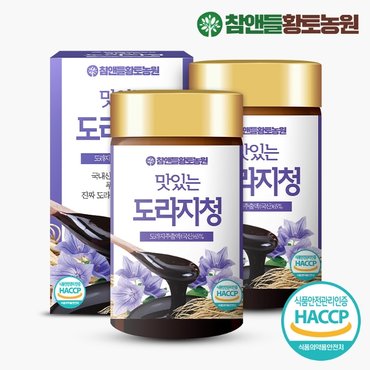 참앤들황토농원 맛있는 도라지청 250g 2병