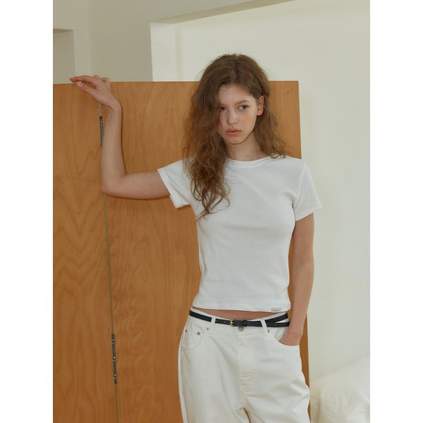 ANC ESSENTIAL ROUND T-SHIRT_WHITE