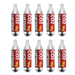 CO2 카트리지 이산화탄소 16g 1개 자전거 휴대용 압축펌프 교체형 어항 수초 서바이벌 에어건