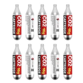 CO2 카트리지 이산화탄소 16g 1개 자전거 휴대용 압축펌프 교체형 어항 수초 서바이벌 에어건