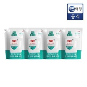 [비밀특가] 랩신 항균세탁세제 1500ml 리필  4개