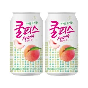  동원 쿨피스복숭아 350mL 24캔