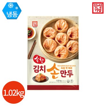  한성기업 속찬 김치손만두 1020g x 1봉