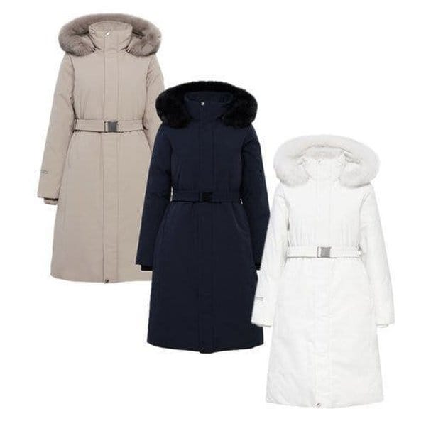 [부산점] 라헨느 여성 윈드스타퍼 롱 다운 자켓 DWW25526