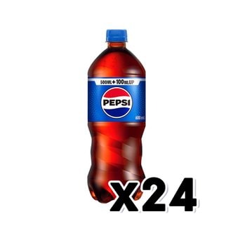  펩시 콜라 탄산페트음료 600ml x 24개