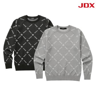 JDX_골프 [JDX] [정가:278,000원] 남성 전판 패턴 라운드 스웨터 2종 택 1 (X4SPT1353)