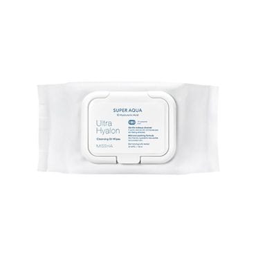 MISSHA 수퍼 아쿠아 울트라 히알론 클렌징 오일 티슈 30매/154ml[30482808]