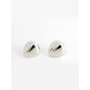 ROUNDED CAP EARRING_SILVER 라운디드 캡 귀걸이 실버