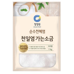 청정원 천일염 가는소금 1kg 12팩