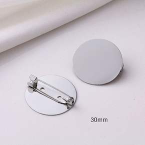 DIY 원형 브로치 만들기 재료 대형 30mm