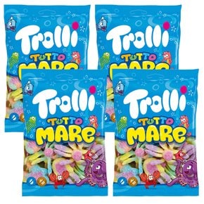 Trolli 트롤리 문어 젤리 170g 4팩