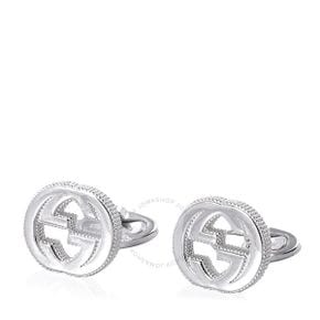 Interlocking G cufflinks 실버 YBE499010001