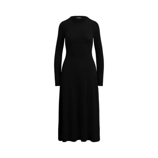 울 크루넥 스웨터 드레스(WMLRDRSS6820180001)