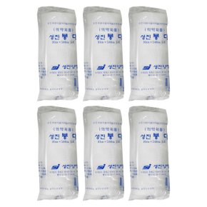거즈붕대 10cm x 540cm 4인치 거즈 탄력 붕대 밴드 테이핑 드레싱 상처 치료 응급처치 구급용품 6롤