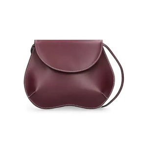 PEBBLE MINI BAG BAG BORDEAUX