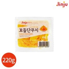  진주 꼬들 단무지 220g x 3개