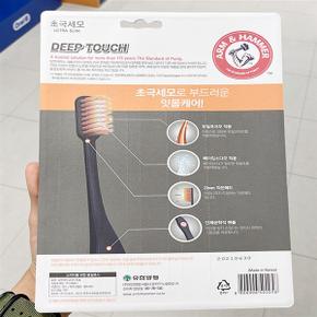 딥터치 칫솔 4입 x 1개