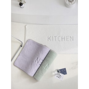 소프트 KITCHEN 자수 주방매트 3color