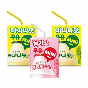 빙그레 [G]빙그레 바나나맛 mini우유 120mlx24팩+24팩