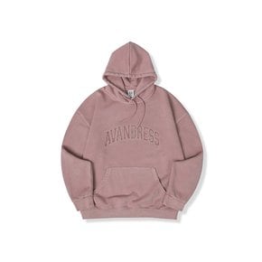 Pigment Felt Overfit Hoody PIGMENT WASHING BLACK