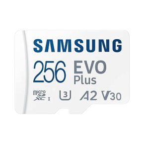 삼성전자 EVO Plus 마이크로SD 256기가 메모리카드 (WB97D24)