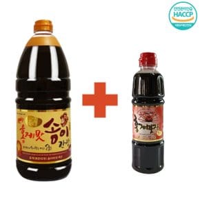 홍게송이맛 간장 1.8L 1EA + 레드 500ml 세트