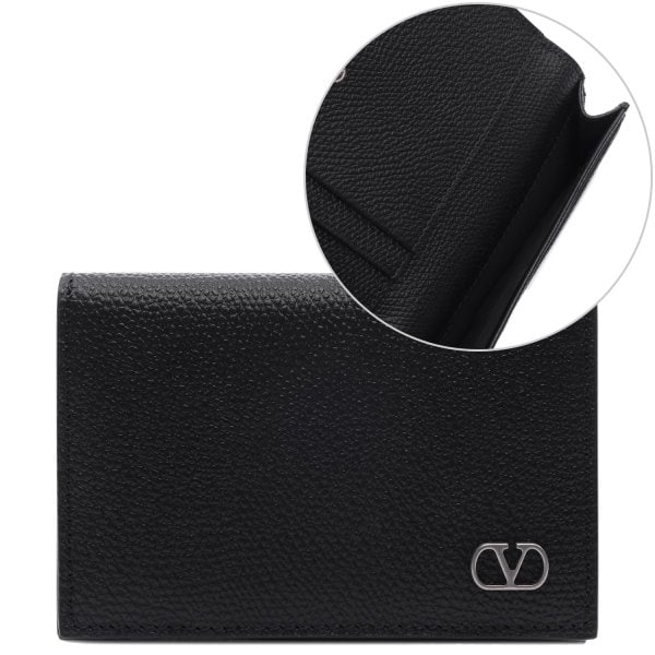 [부산점] 25FW 남성 브이로고 시그니처 폴딩 카드지갑 (7Y0P0AS8 UAG 0NO 25F)