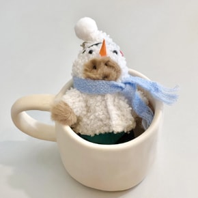댄스랙북 눈사람 곰돌이 Dans Ragbook_ Snowman