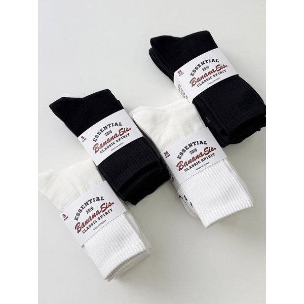 [5SET]하이파이브 5데이즈 베이직 삭스 5족