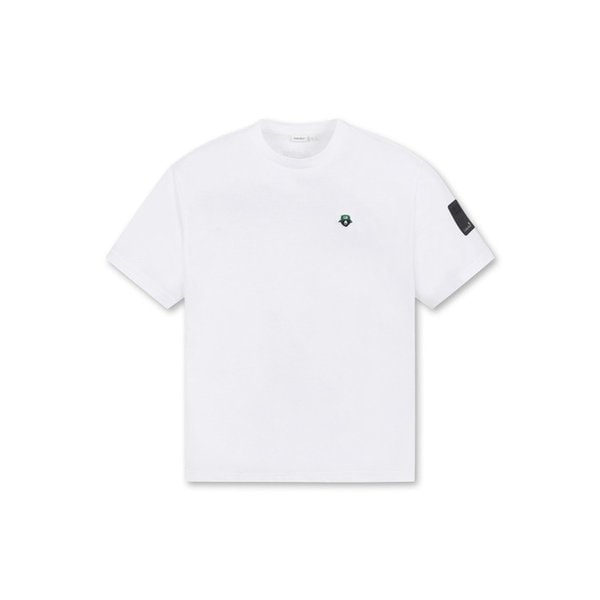 (UNI) Essential 1/2 Sleeves T-shirt_G4TAM25121WHX