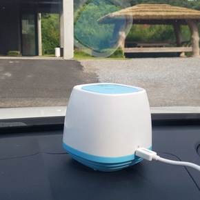 차량용 USB 공기청정기 공기정화기 / 헤파필터 복합식