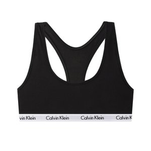 Calvin Klein CK  여성 코튼 스포츠브라 브라렛 QP1114 BLACK