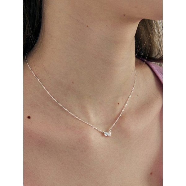 Mini Glam Cubic Necklace.NB1708