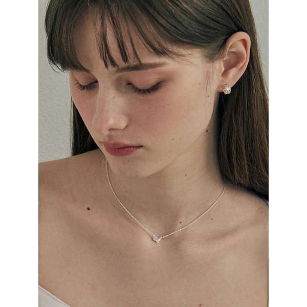 Mini Glam Cubic Necklace.NB1708