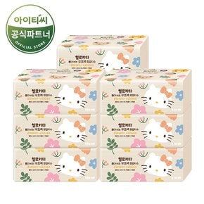 헬로키티 뽑아쓰는 3겹 무표백 팝업티슈 (110매X3개입) 3팩 총 9개