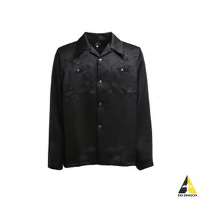 NEEDLES 니들스 24 LS Cowboy One-Up Shirt Black (OT200) (카우보이 원 업 롱슬리브 셔츠)