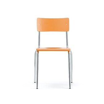 엘엔씨스텐달 [이노메싸] Comeback 041 Chair Orange / Chrome  오렌지 / 크롬